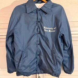 Champion Navy Windbreaker with University Logo